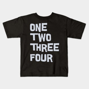 One, Two, Three & To The Fo' - Snoop-Dogg Kids T-Shirt